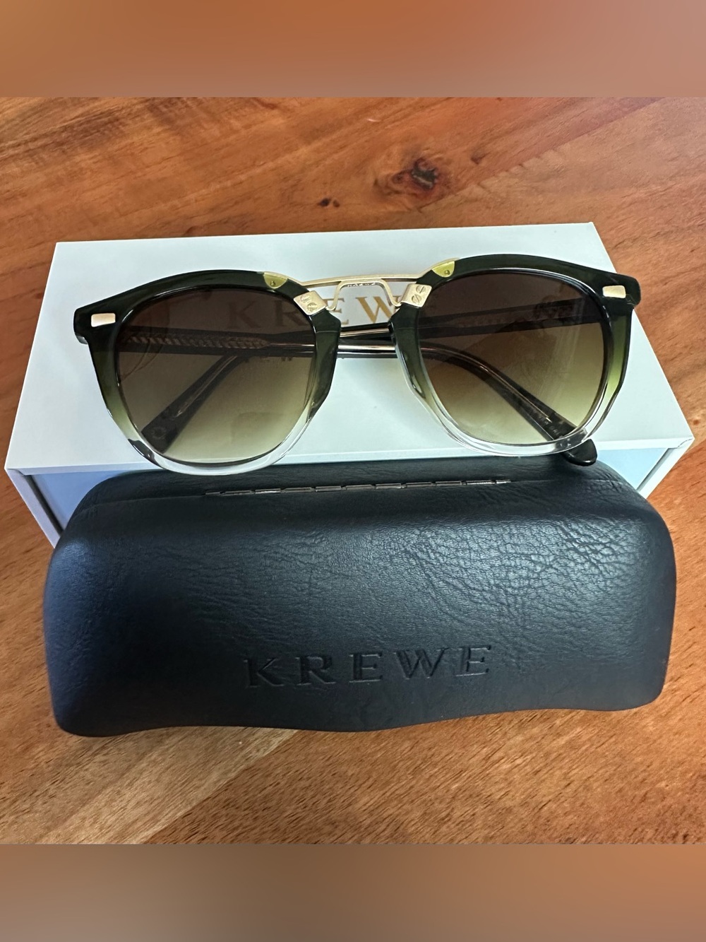 KREWE BEAU II - Poblano 18k Sunglasses - Picture 4 of 8